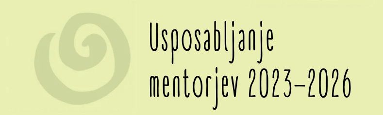 Usposabljanje mentorjev 2023 – 2026