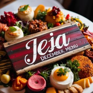 jeja december menu