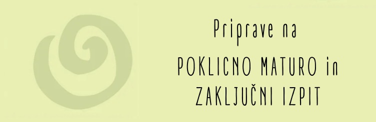 Priprave na POM in ZI